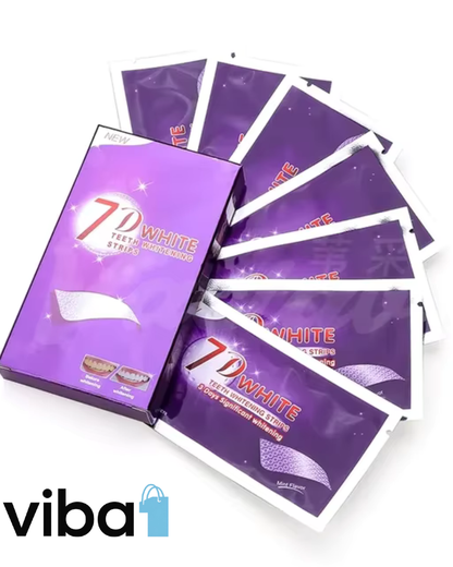 7D White™ Cintas Blanqueadoras Dentales | Recupera El Brillo Natural De Tu Sonrisa